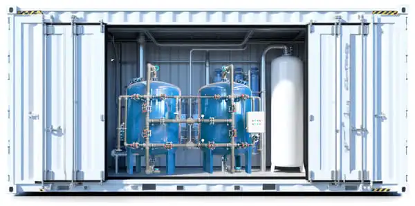 Мобильная грубая предварительная очистка воды